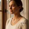 Personalized Hebrew Name Necklace — view 15