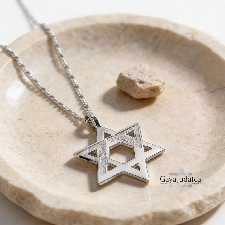 Star of David Pendant — view 1