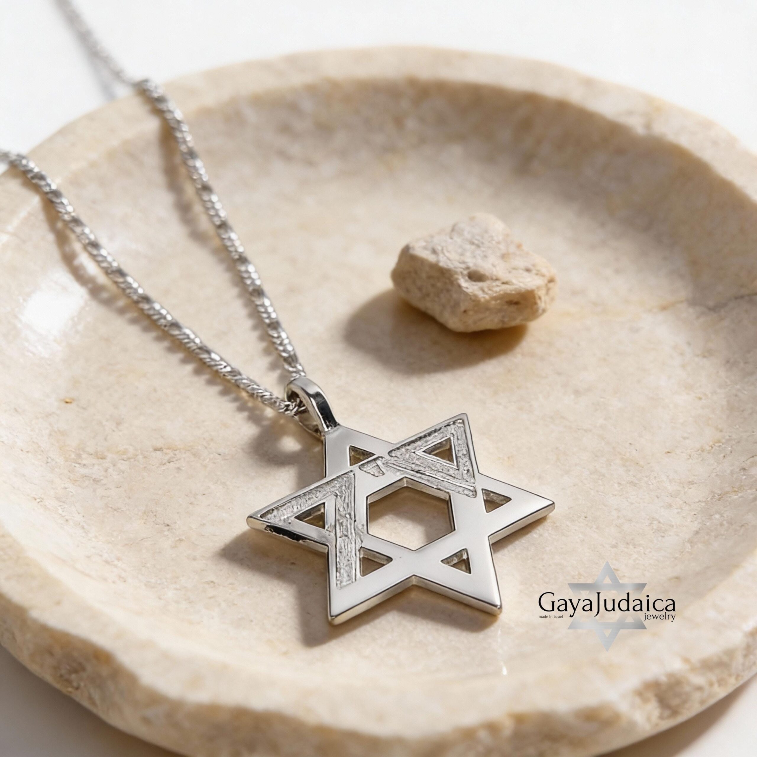 Star of David Pendant — October 7 Memorial Israeli Necklace Star of David Pendant — October 7 Memorial Israeli Necklace