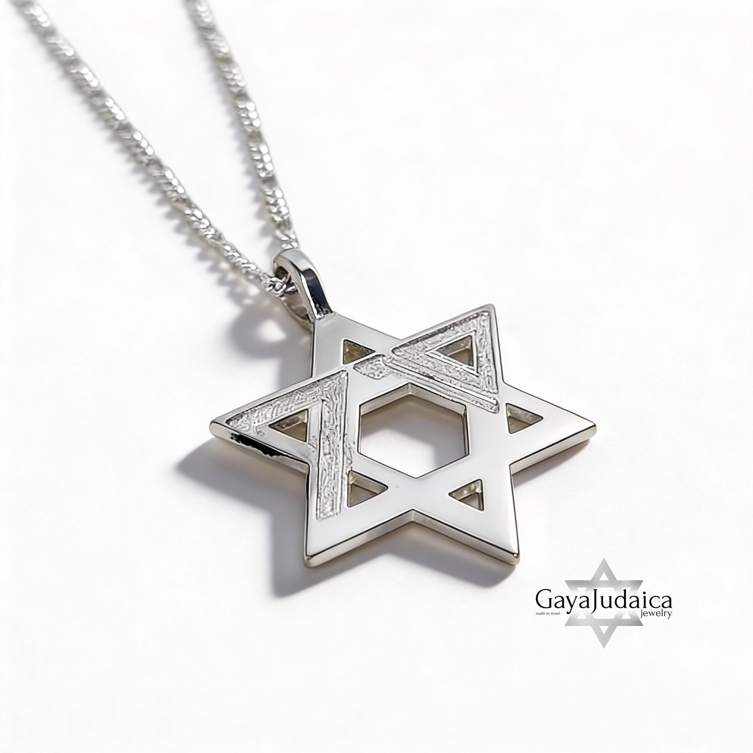 Star of David Pendant — October 7 Memorial Israeli Necklace Star of David Pendant — October 7 Memorial Israeli Necklace