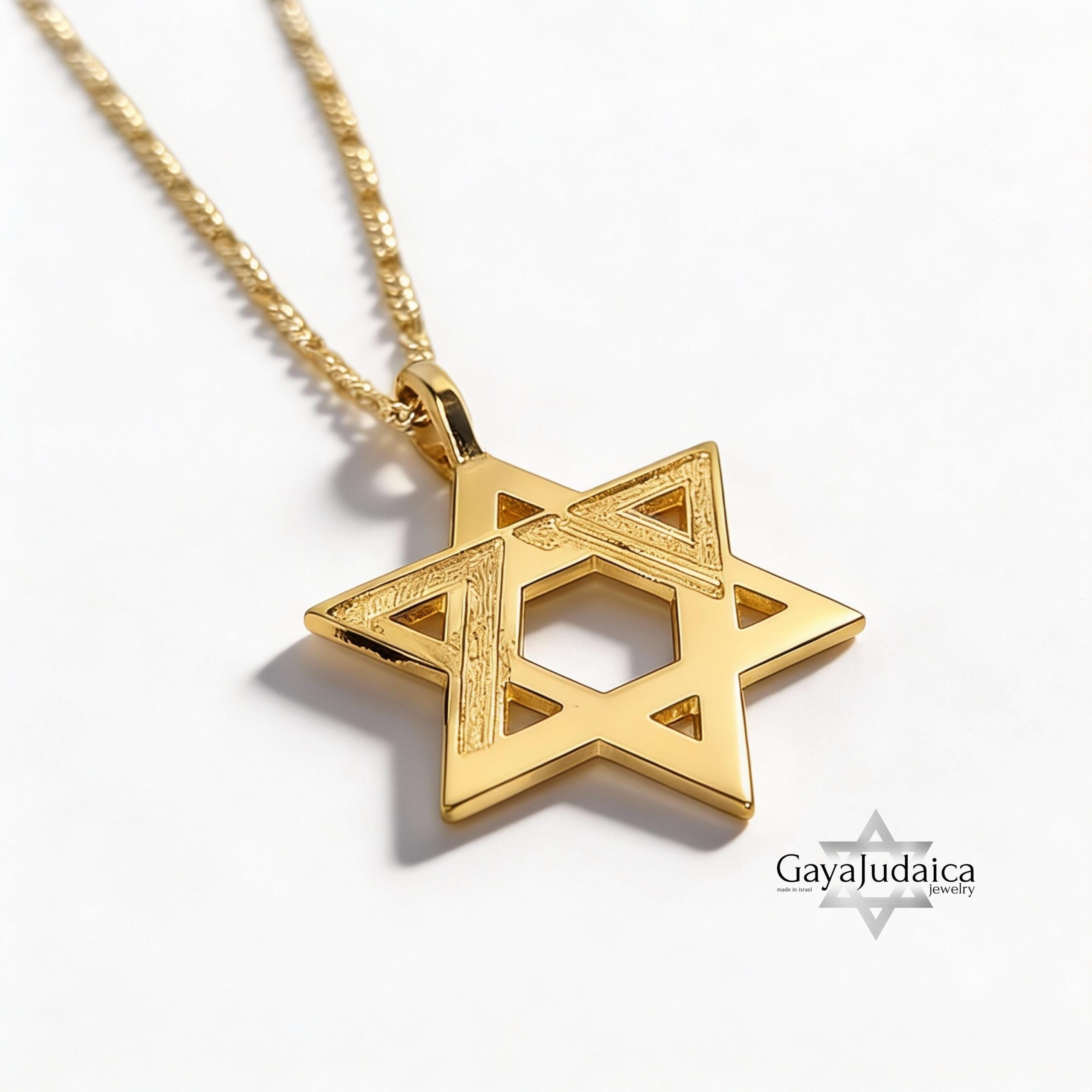 Star of David Pendant — October 7 Memorial Israeli Necklace Star of David Pendant — October 7 Memorial Israeli Necklace
