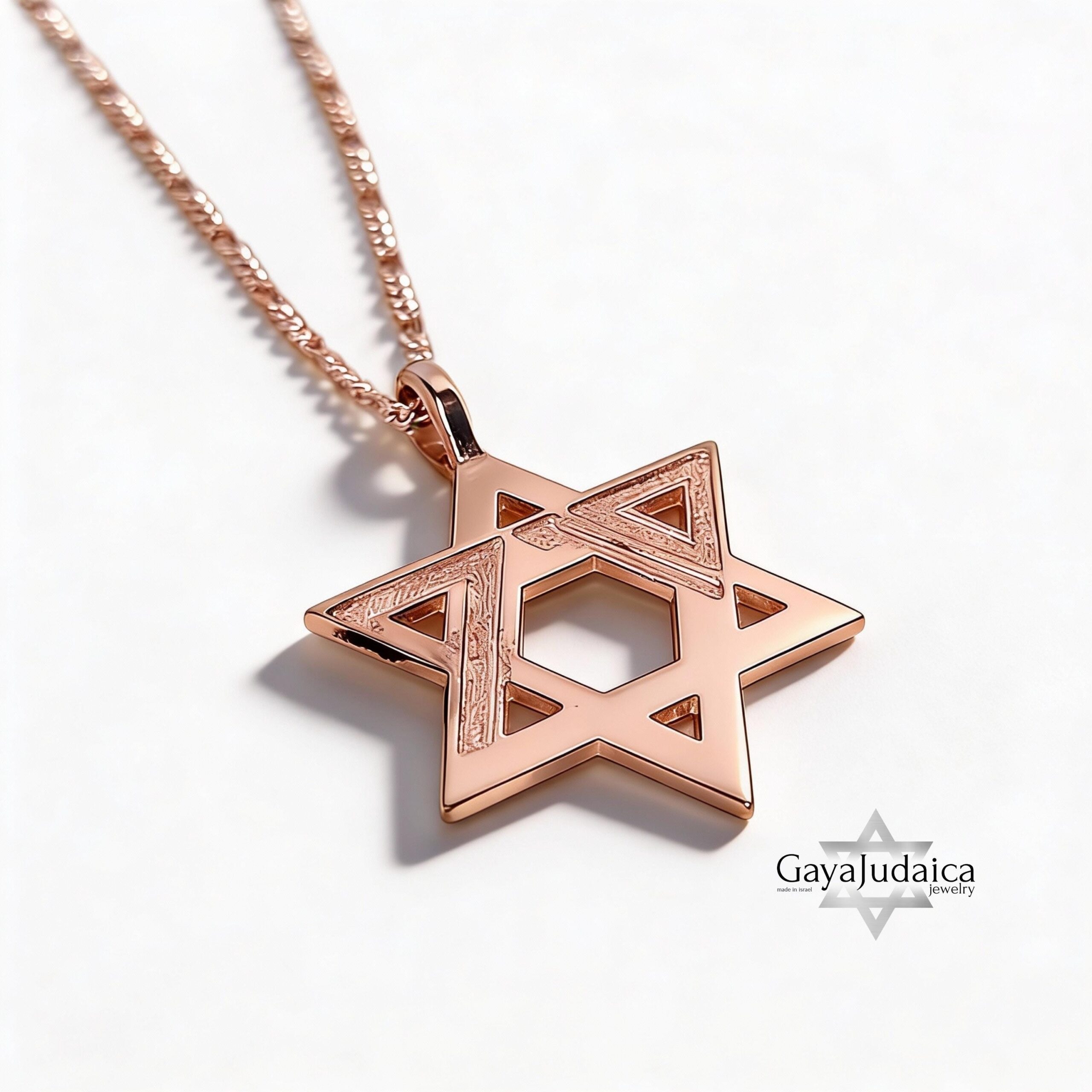 Star of David Pendant — October 7 Memorial Israeli Necklace Star of David Pendant — October 7 Memorial Israeli Necklace