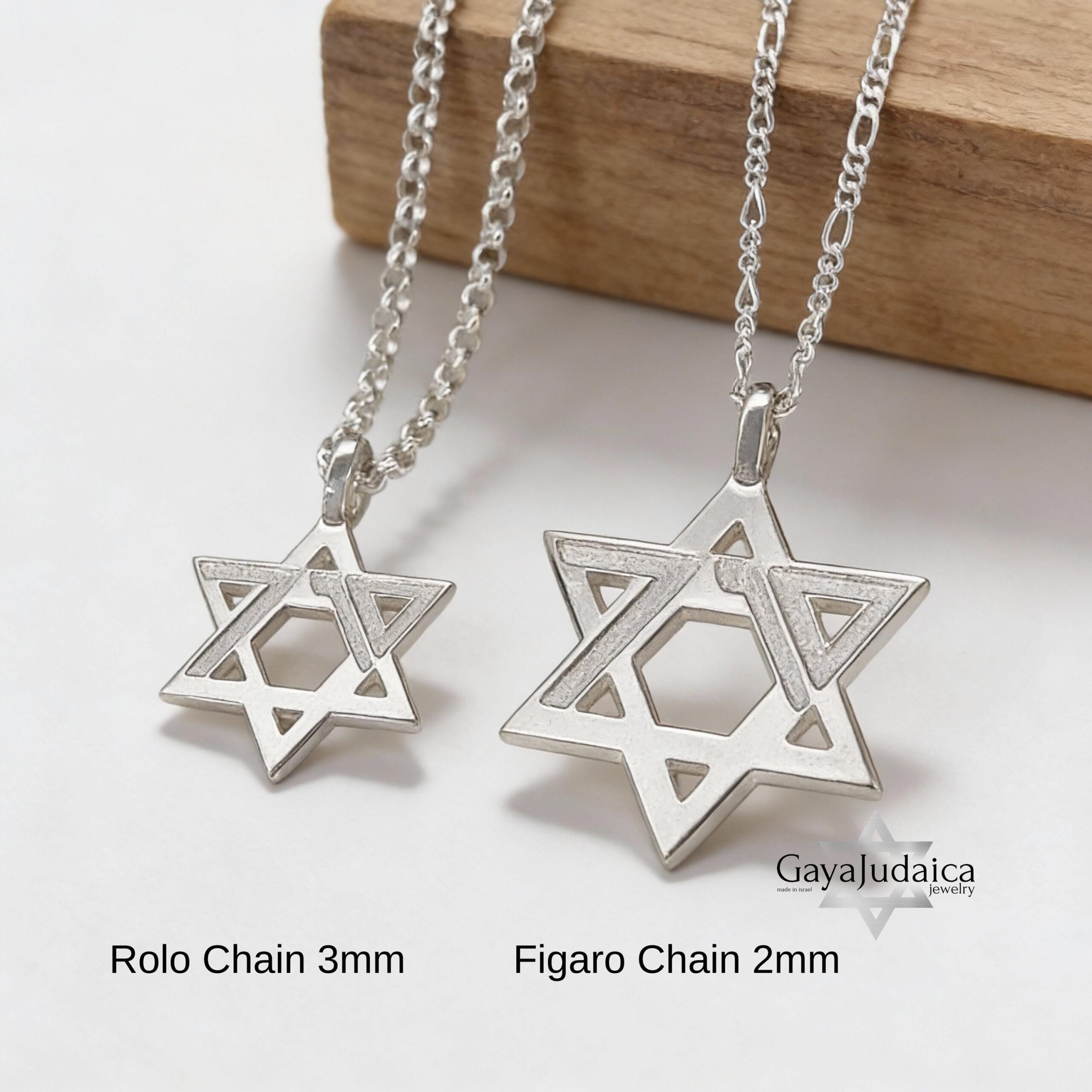 Star of David Pendant — October 7 Memorial Israeli Necklace Star of David Pendant — October 7 Memorial Israeli Necklace