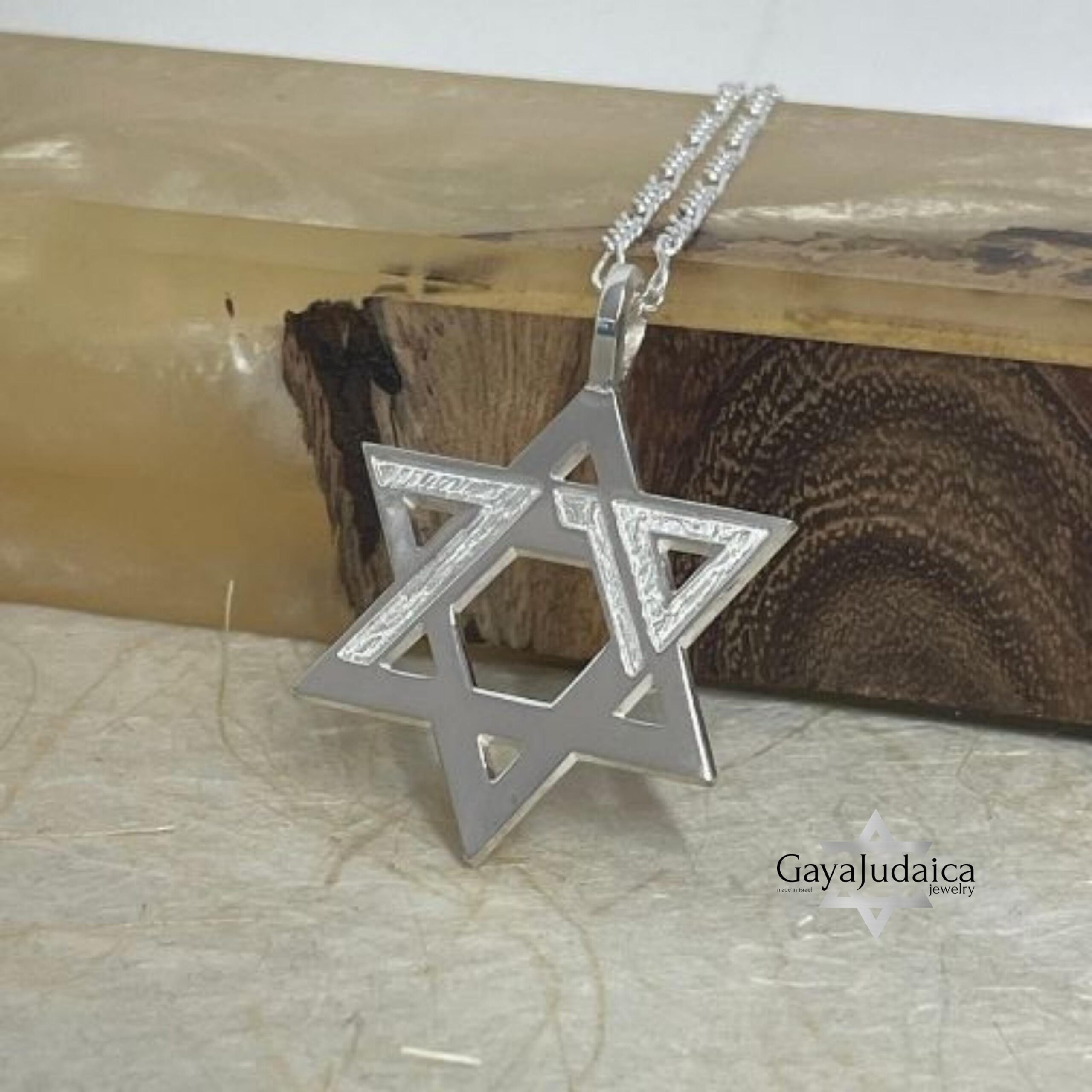 Star of David Pendant — October 7 Memorial Israeli Necklace Star of David Pendant — October 7 Memorial Israeli Necklace