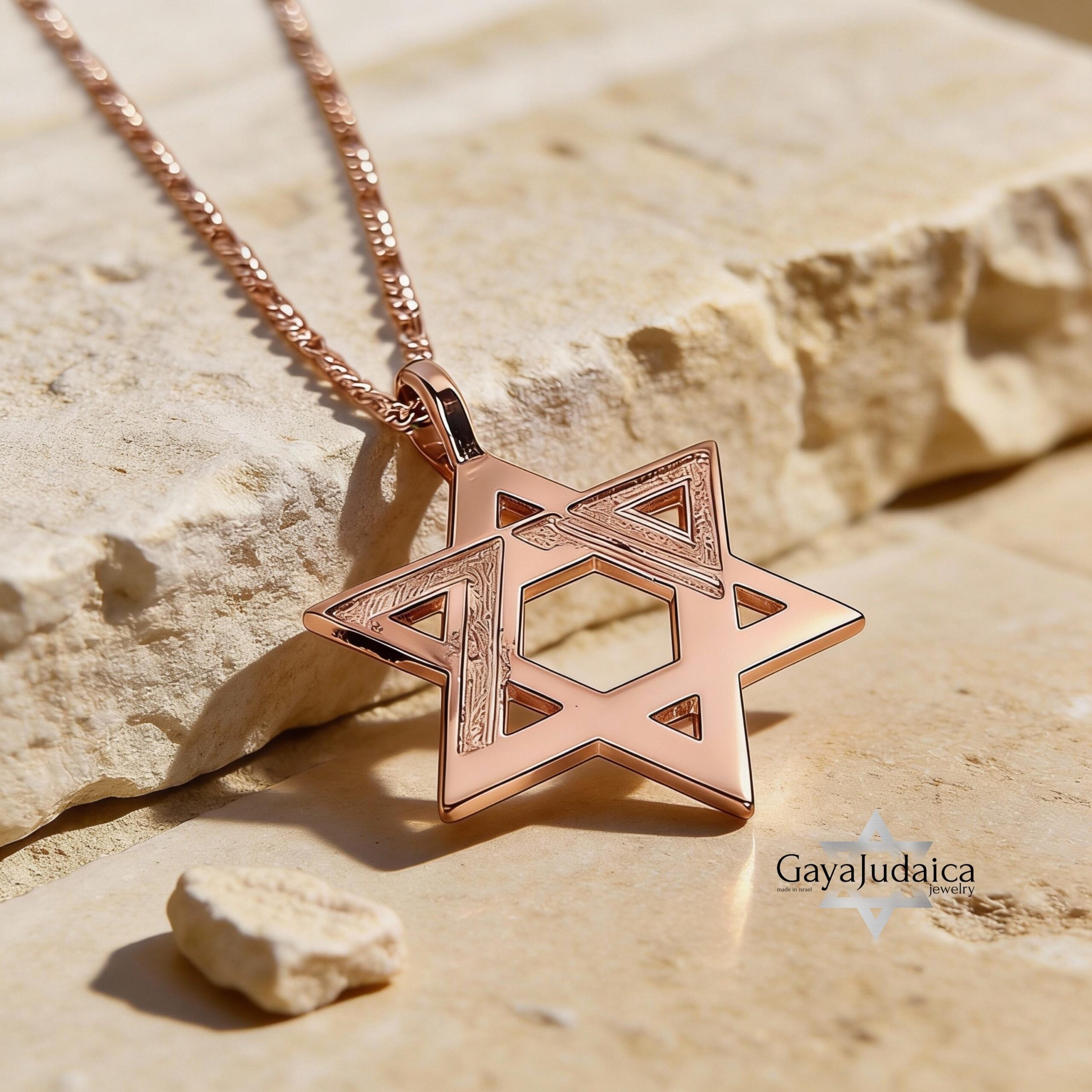 Star of David Pendant — October 7 Memorial Israeli Necklace Star of David Pendant — October 7 Memorial Israeli Necklace