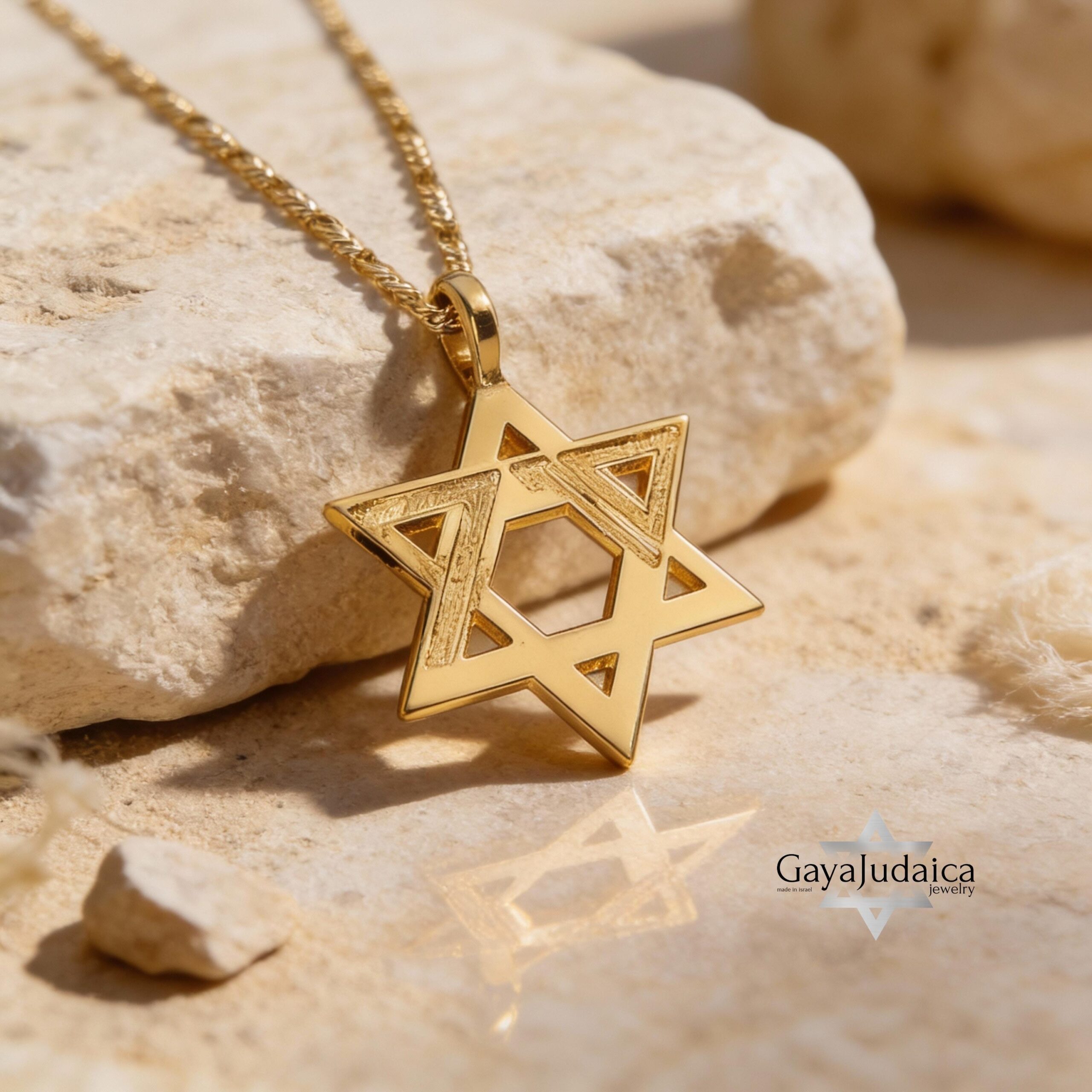 Star of David Pendant — October 7 Memorial Israeli Necklace Star of David Pendant — October 7 Memorial Israeli Necklace