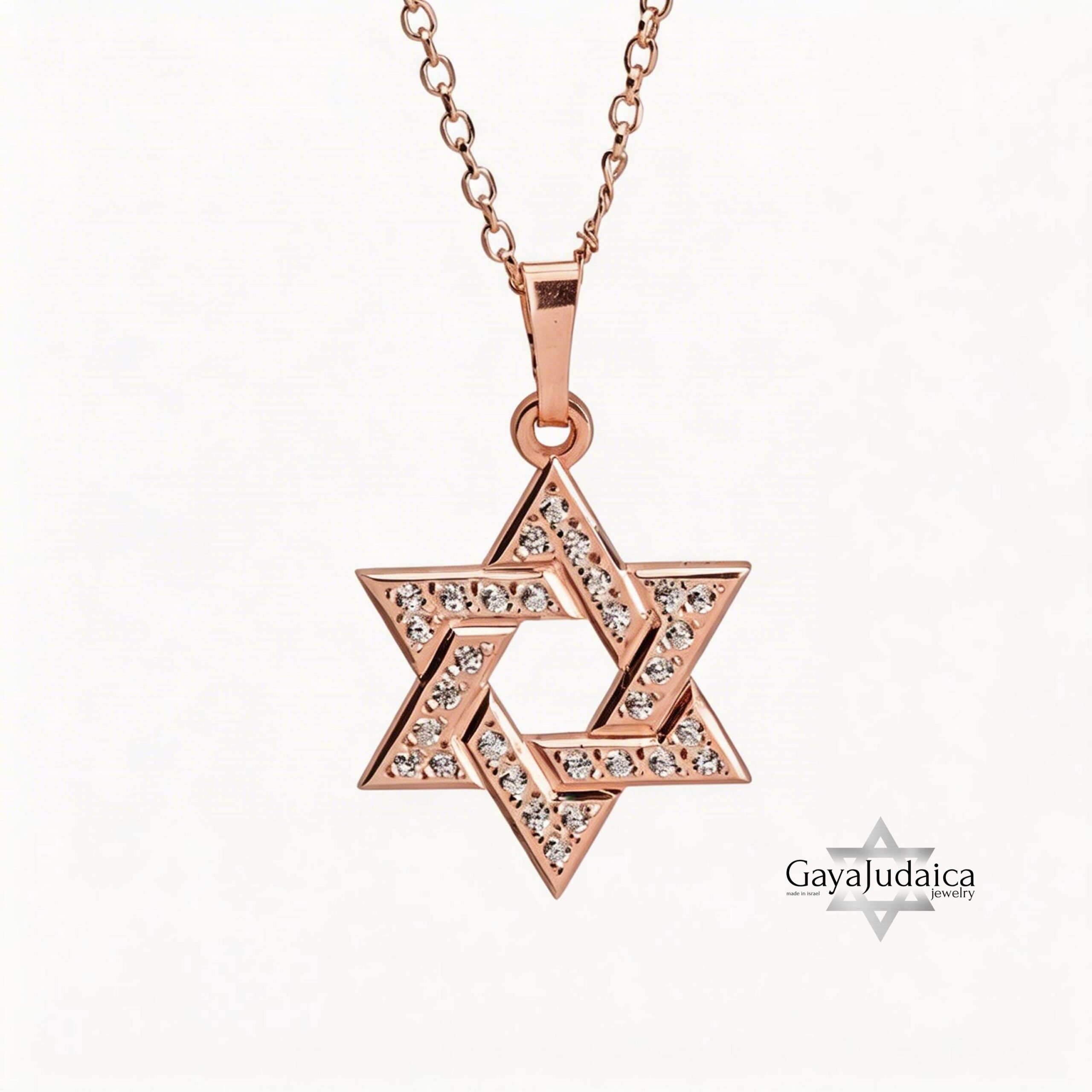 Sterling Silver Star of David Necklace — Statement Magen David Pendant Sterling Silver Star of David Necklace — Statement Magen David Pendant
