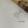 Sterling Silver Star of David Necklace — view 12