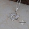Zircon Star of David Necklace — view 8