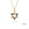 Star of David Pave Necklace — view 3