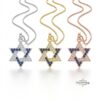 Star of David Pave Necklace — view 5