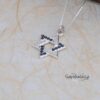 Star of David Pave Necklace — view 9