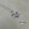 Star of David Pave Necklace — view 12
