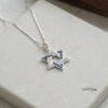 Star of David Pave Necklace — view 14