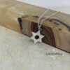 Zircon Pave Star of David Necklace — view 2