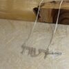 Hebrew Name Necklace — view 10