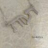 Hebrew Name Necklace — view 12