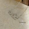 Custom Hebrew Name Necklace — view 3