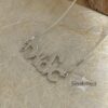 Custom Hebrew Name Necklace — view 5