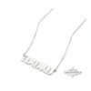 Personalized Hebrew Name Necklace — view 3