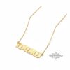 Personalized Hebrew Name Necklace — view 4