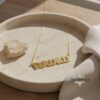 Personalized Hebrew Name Necklace — view 15