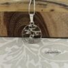 Sterling Silver Am Yisrael Chai Star of David Necklace — view 1
