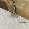 Sterling Silver Am Yisrael Chai Star of David Necklace — view 3