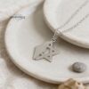 Star of David and Israel Map Pendant Necklace — view 19