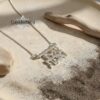 Chesed and Emet Hebrew Word Necklace — view 11