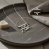 Chesed and Emet Hebrew Word Necklace — view 13