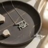 Chesed and Emet Hebrew Word Necklace — view 14