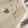 Men's Hebrew Chai Pendant Necklace — view 5