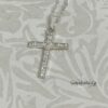 Cubic Zirconia Cross Necklace — view 9