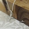 Pavé Cross Necklace packaging — Israeli artisan piece.