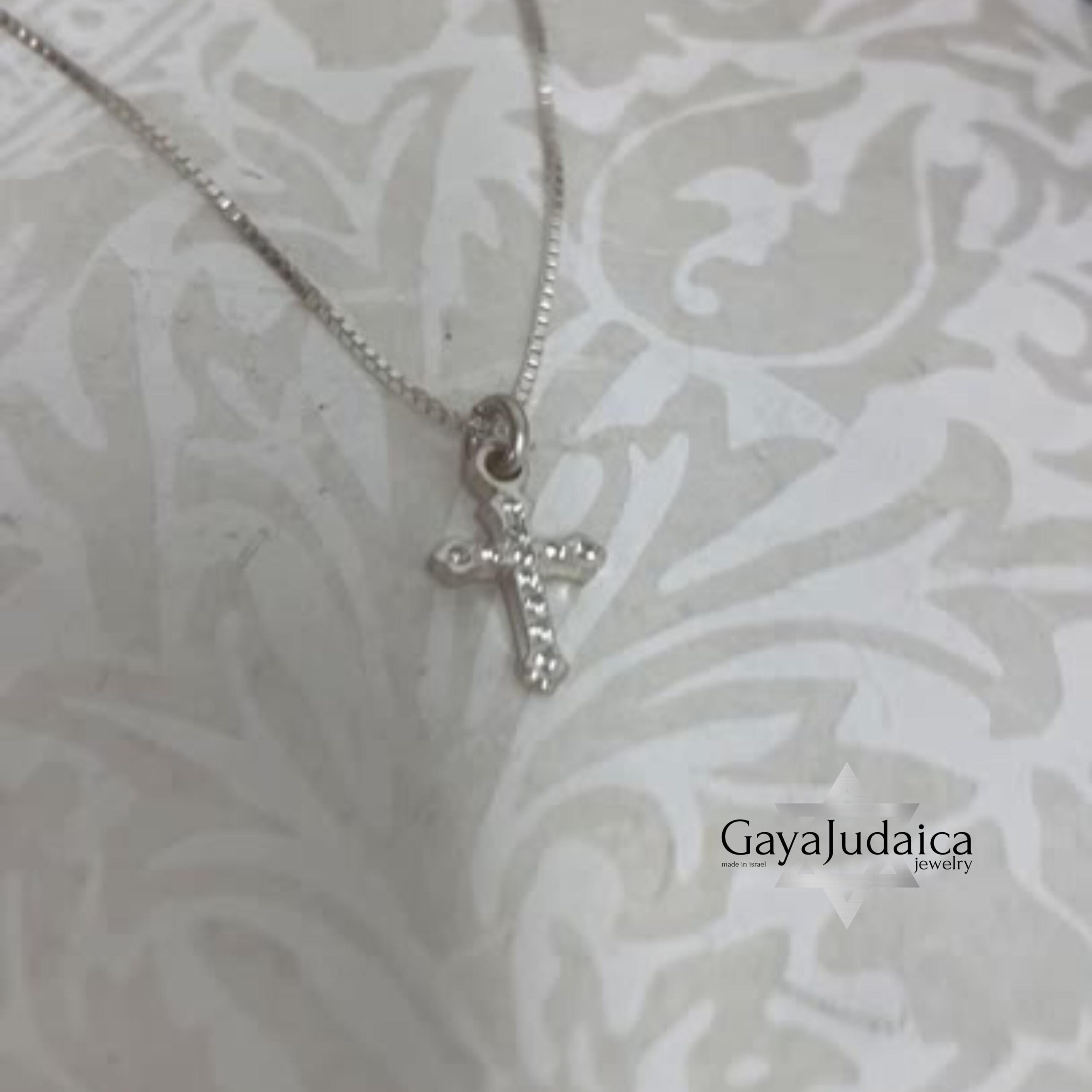 Pavé Zirconia Cross Necklace — Sterling Silver or 24K Gold Plated Pavé Zirconia Cross Necklace — Sterling Silver or 24K Gold Plated