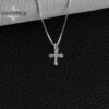 Pavé Cross Pendant — gift presentation.