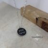 Sterling Silver Shema Israel Necklace — Israeli Judaica — view 8