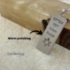 Engraved Sterling Silver Star of David Necklace — view 3