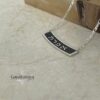 Personalized Hebrew Bar Name Pendant Necklace — Blackened Silver — view 3