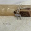 Hammered Chai Pendant in Rose Gold — Israeli-made.