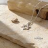 Sterling Silver Star of David Pendant — view 1