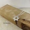 Sterling Silver Star of David Pendant — view 5