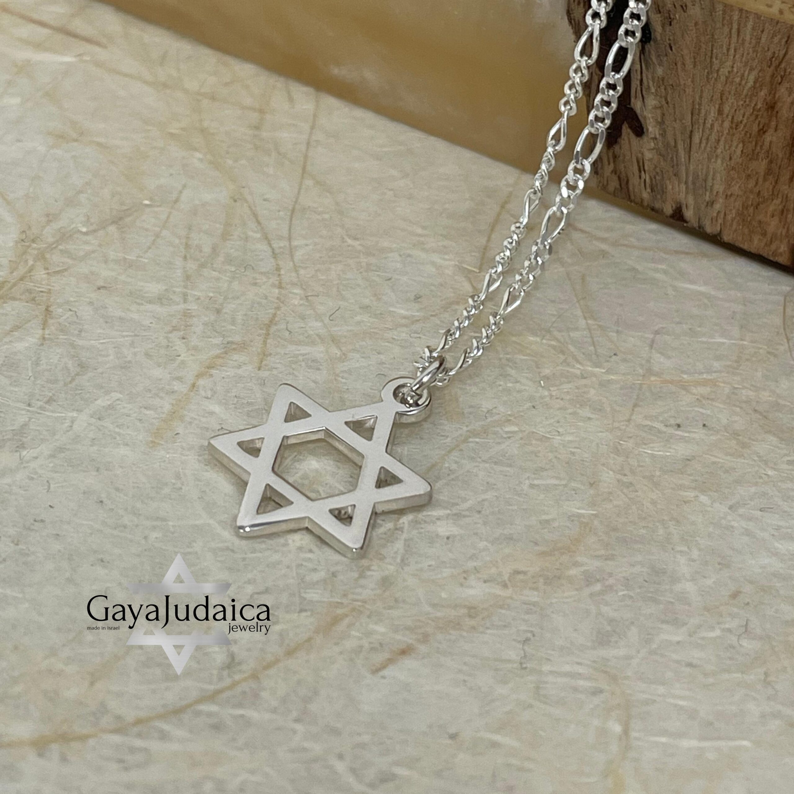 Sterling Silver Star of David Pendant — Jewish Jewelry Gift from Israel Sterling Silver Star of David Pendant — Jewish Jewelry Gift from Israel