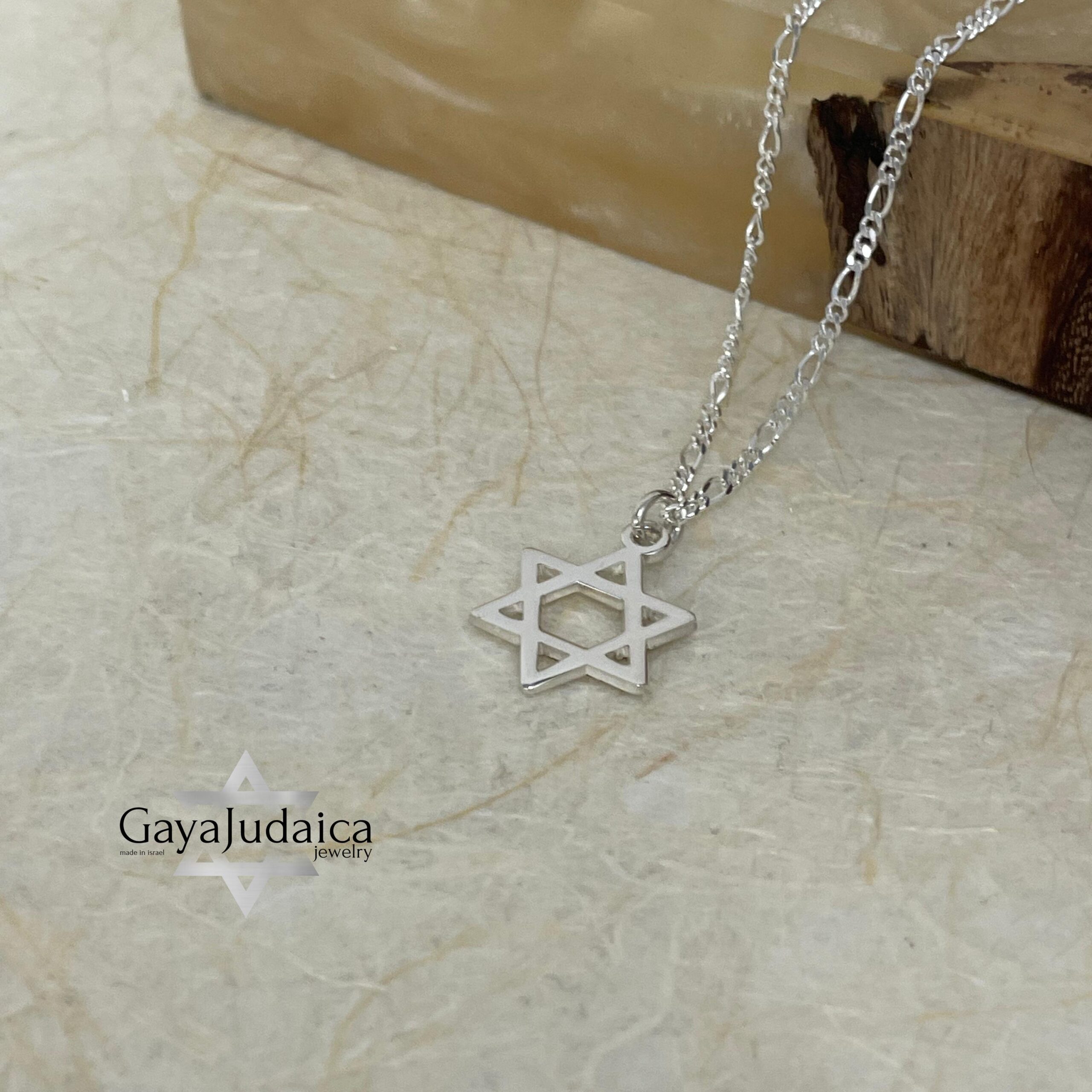 Sterling Silver Star of David Pendant — Jewish Jewelry Gift from Israel Sterling Silver Star of David Pendant — Jewish Jewelry Gift from Israel