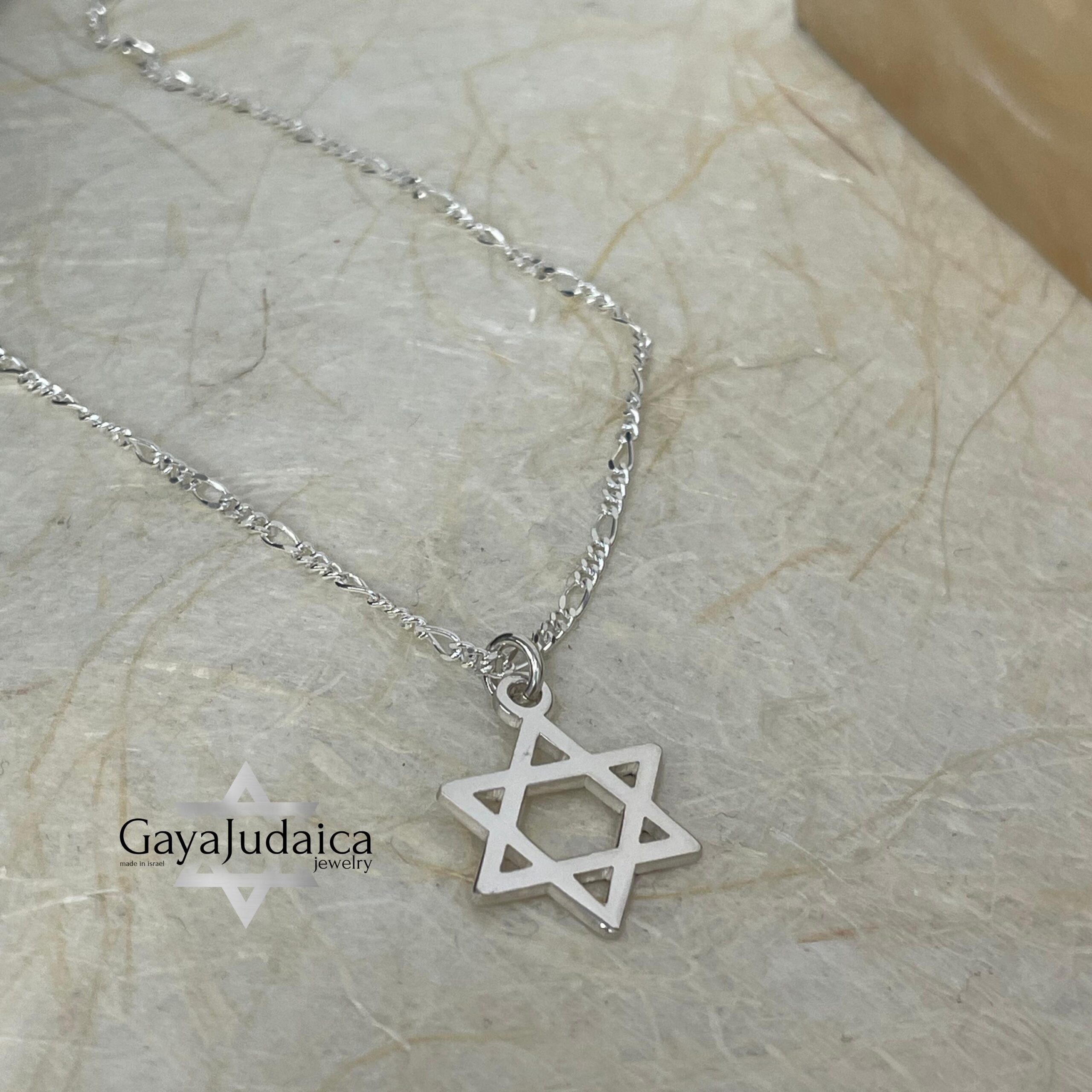 Sterling Silver Star of David Pendant — Jewish Jewelry Gift from Israel Sterling Silver Star of David Pendant — Jewish Jewelry Gift from Israel