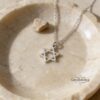 Sterling Silver Star of David Pendant — view 12