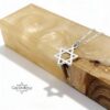 Sterling Silver Star of David Pendant — view 14