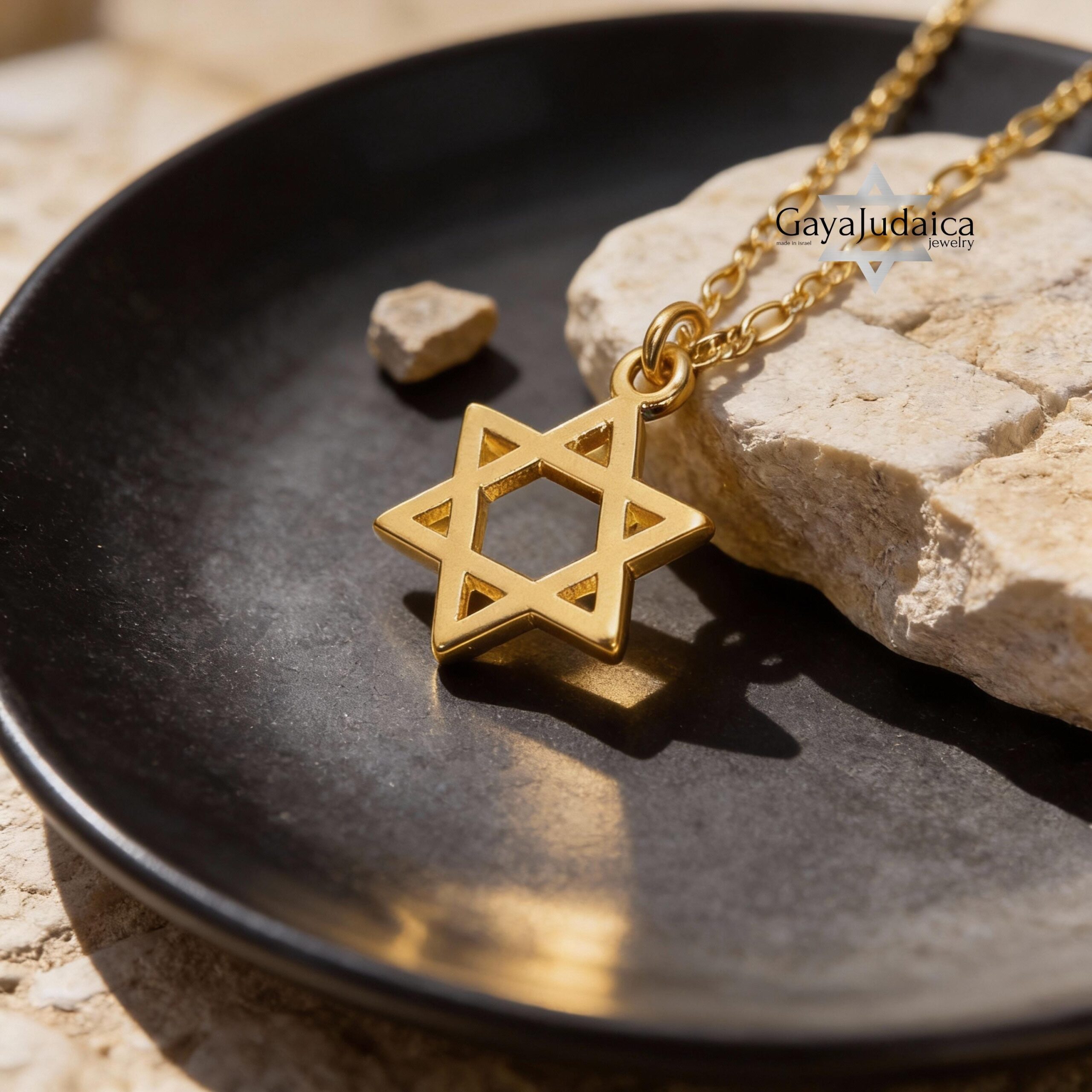 Sterling Silver Star of David Pendant — Jewish Jewelry Gift from Israel Sterling Silver Star of David Pendant — Jewish Jewelry Gift from Israel