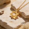 Sterling Silver Star of David Pendant — view 17